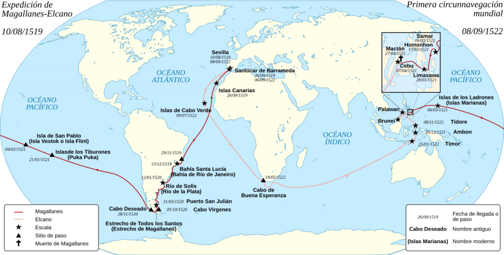 La primera vuelta al mundo